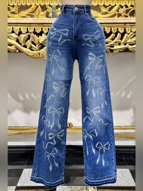 Bow For Days Jeans
